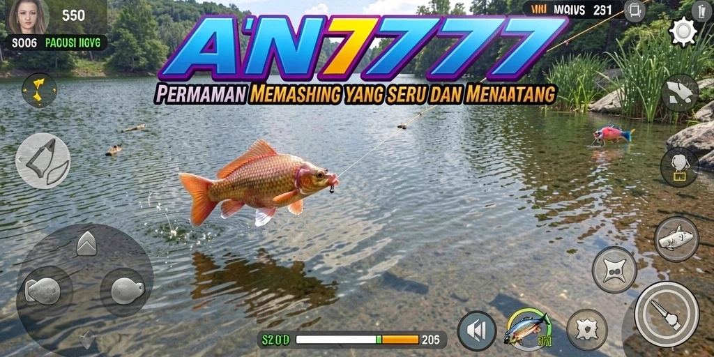 Tangkapan ikan yang luar biasa dalam gameplay AN777.