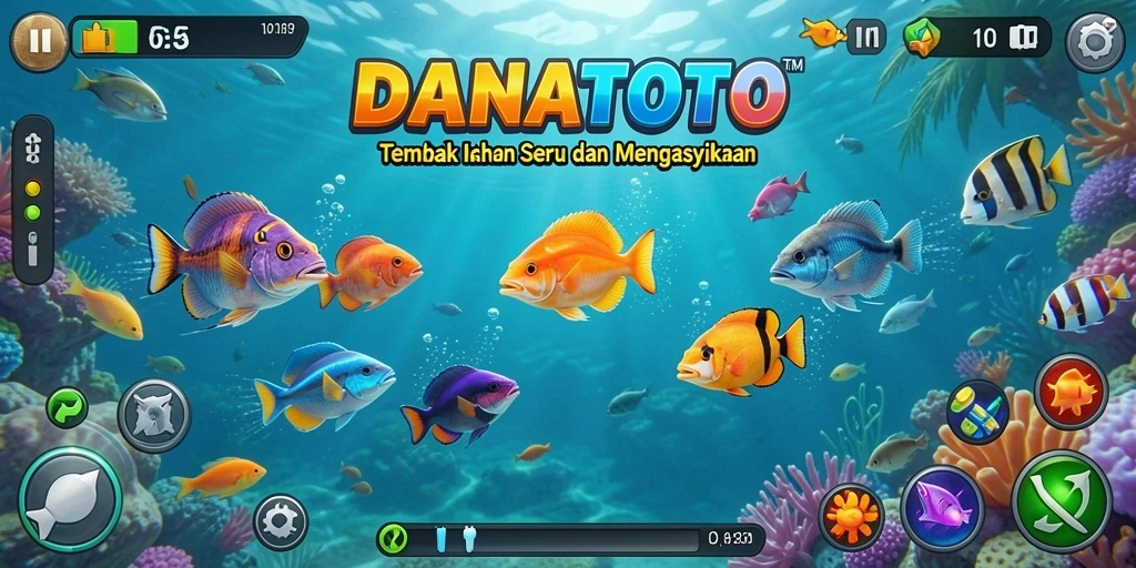 Tampilan screenshot gameplay DANATOTO yang menarik dan seru.