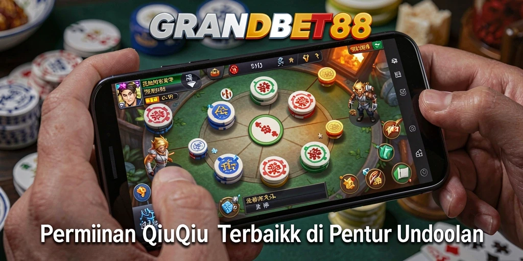Tampilan gameplay QiuQiu yang seru dan menarik di GRANDBET88.