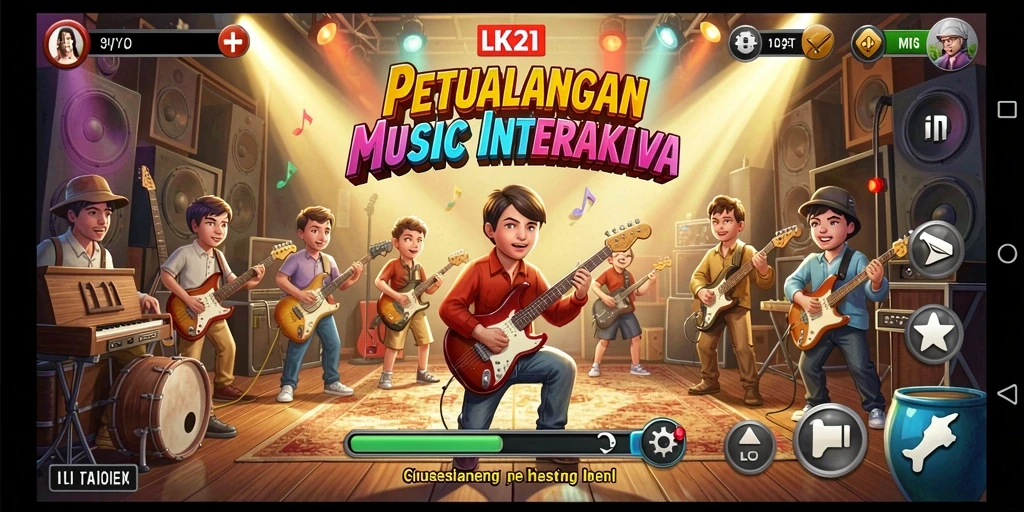 Tampilan gameplay LK21 yang interaktif dan mengasyikkan.