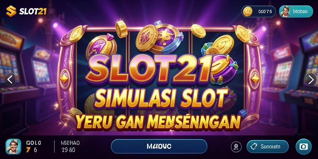 Tampilan gameplay SLOT21 yang penuh warna dan menarik.